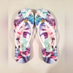 Colorful Starfish Women's Flip Flops
